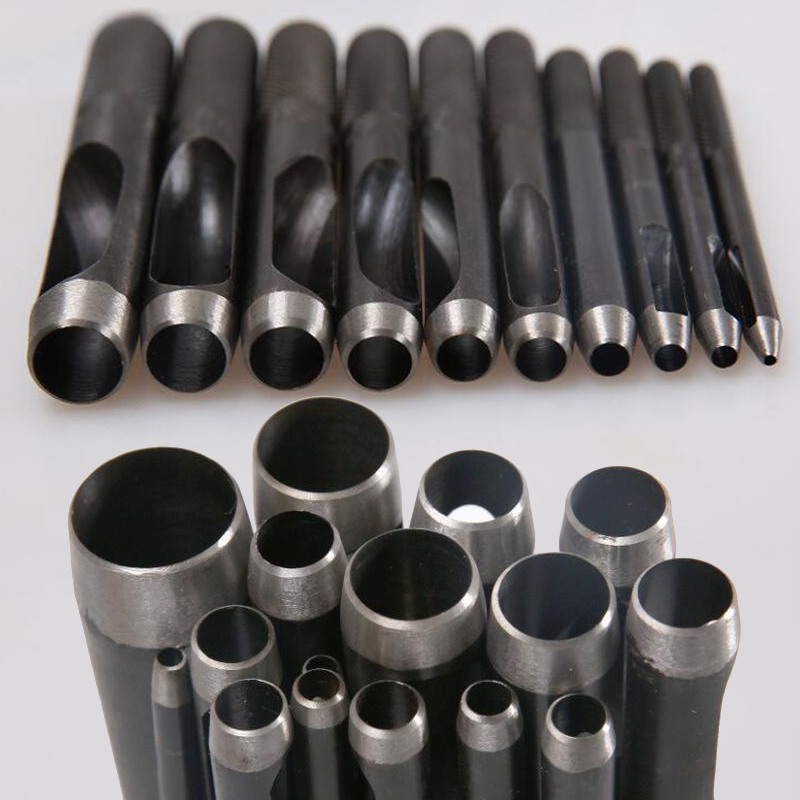 1mm25mm Steel Hollow Punch Tool For Leather Wood Paper Plastic Belt