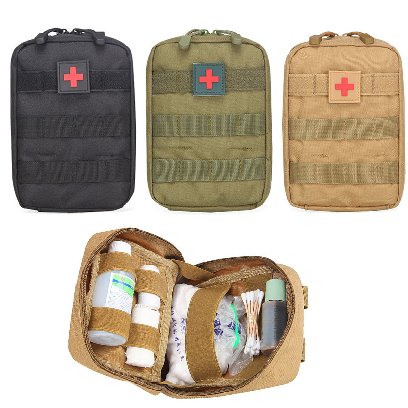 3 Colors Emergency Survival Pouch Outdoor First Aid Kit Medical Bag Molle EMT eBay