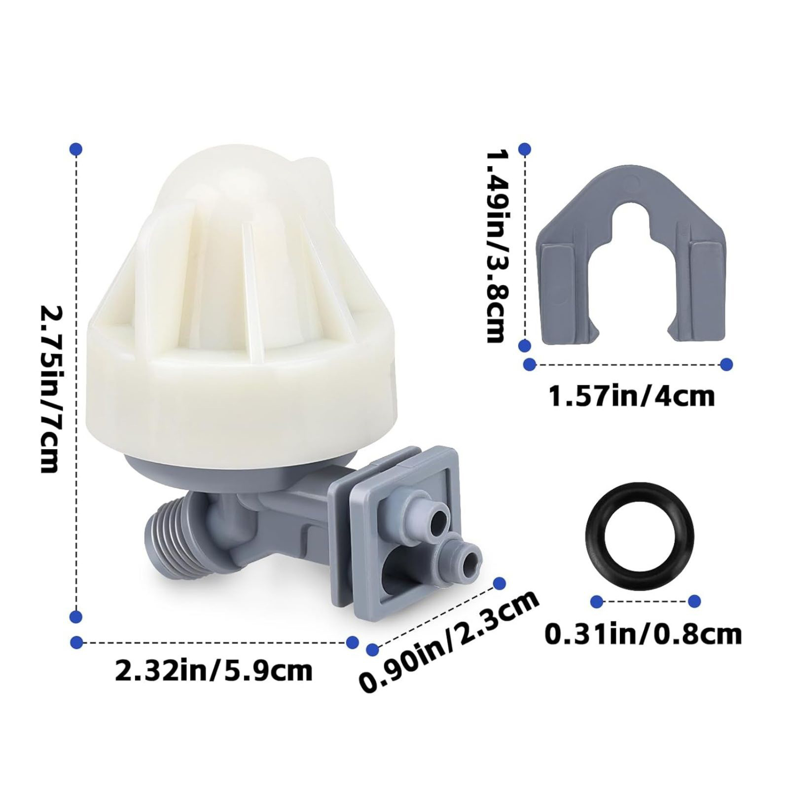 7187065 Nozzle And Venturi Assembly For Kenmore Water Softener