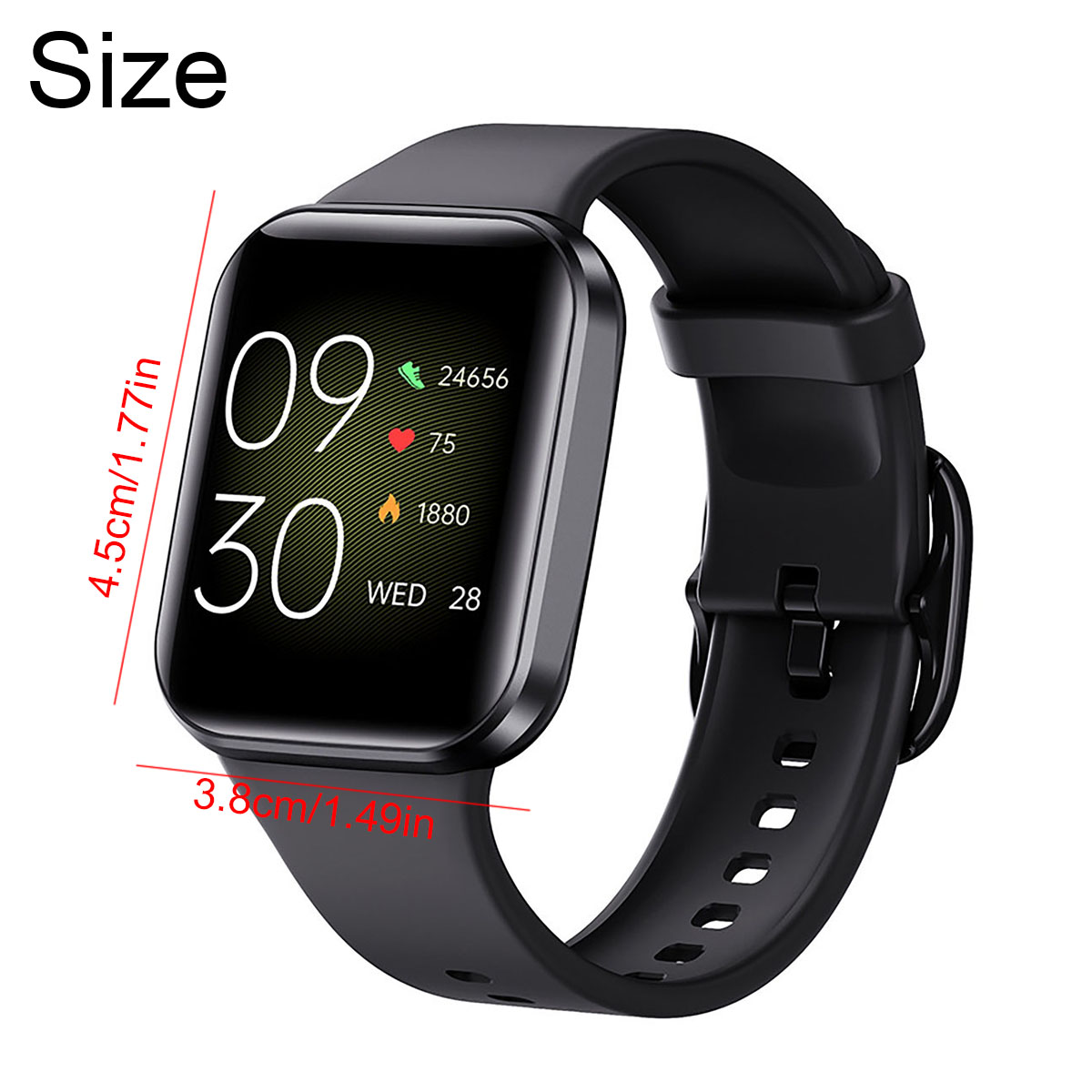 Smart Watch Men Women Waterproof Heart Rate Bluetooth for iOS Android  Samsung