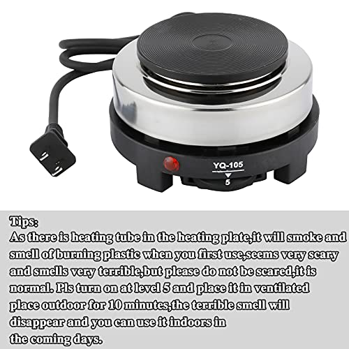 Artilife Small Electric Hot Plate, Multi-function Portable Stove Kitchen Cooktop Electric Heater for Home 110V