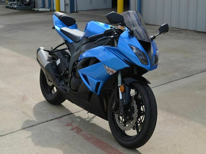 Injection Blue Bodywork Fairing Fit for Kawasaki ZX6R 636
