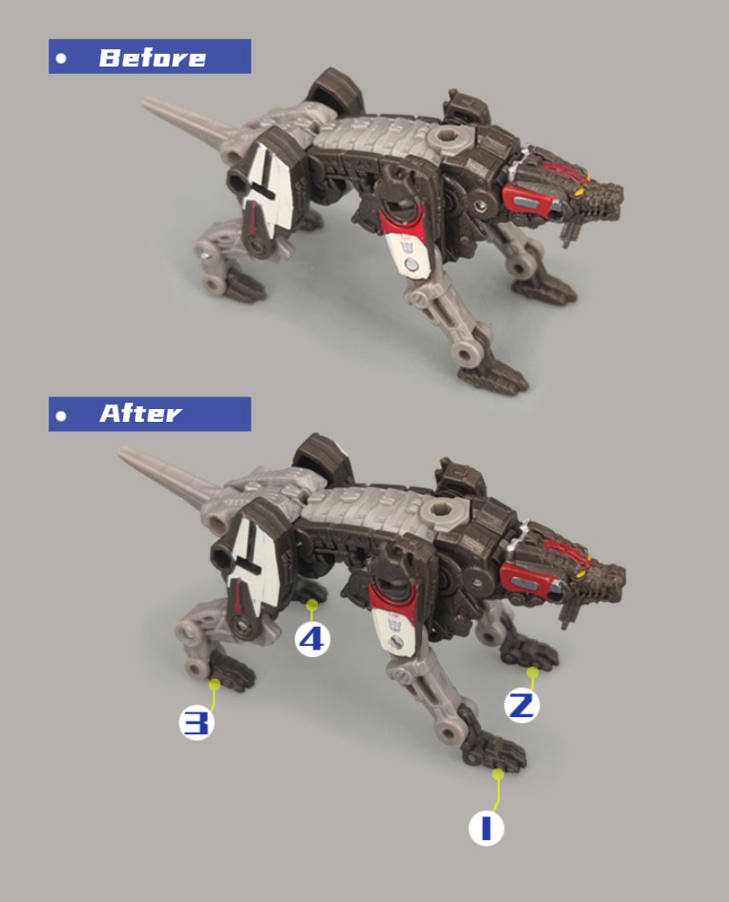 New Upgrade Kit For BUMBLE BEE Studio Series Ravage Replacement