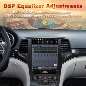 Car Stereo Radio in Dash Fit for Jeep Grand Cherokee 2014 to 2020