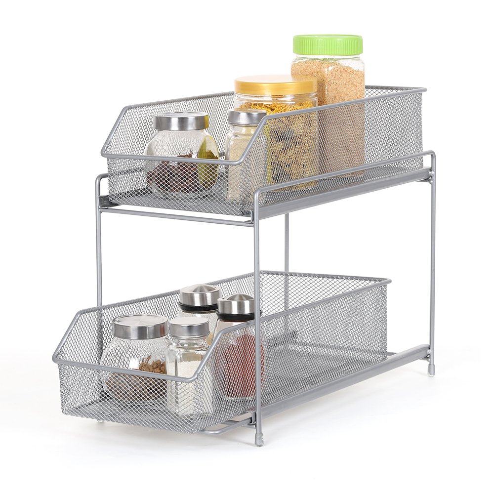 Storage Organization Cabinet Drawer Organization Silver Nex 2