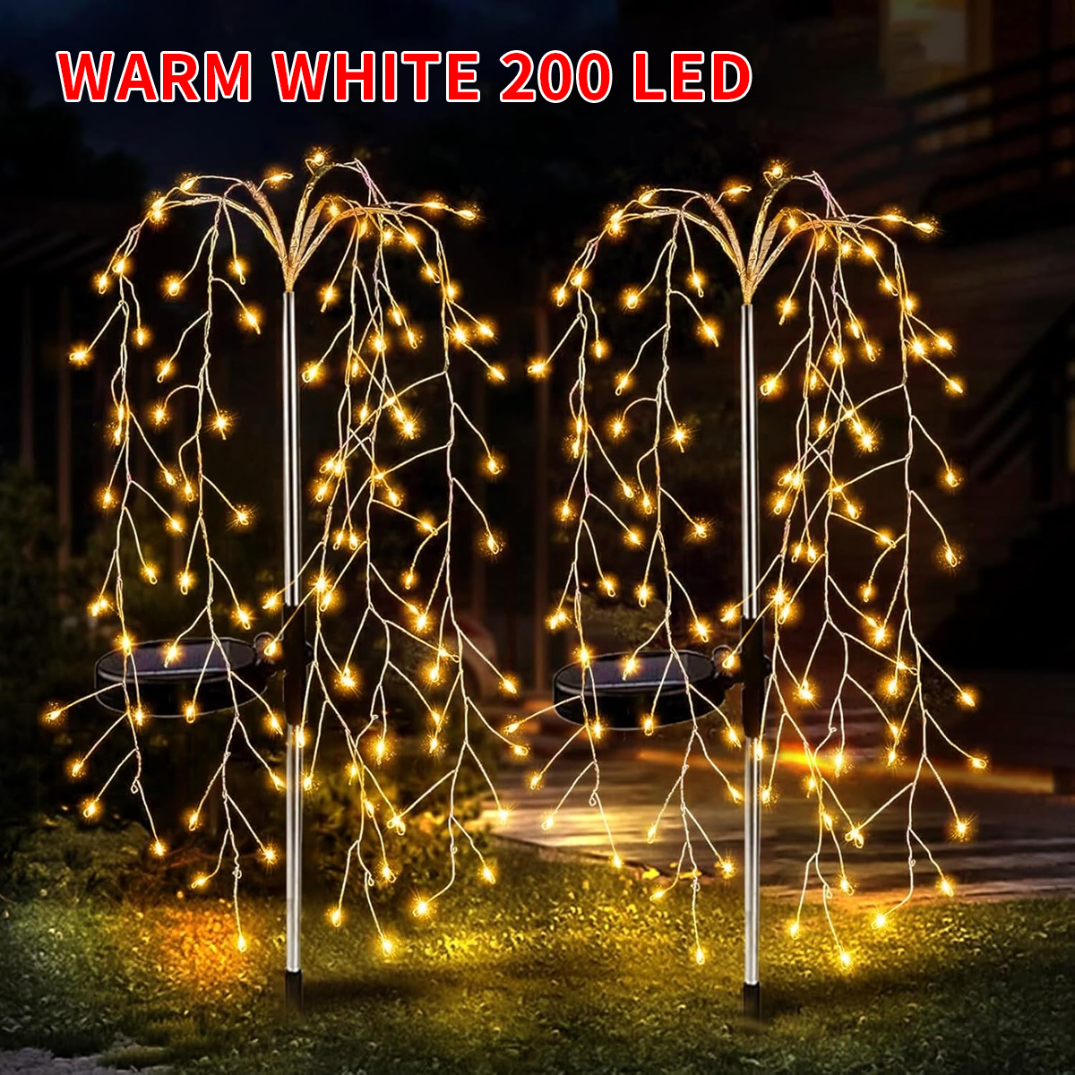 Solar willow light product detail