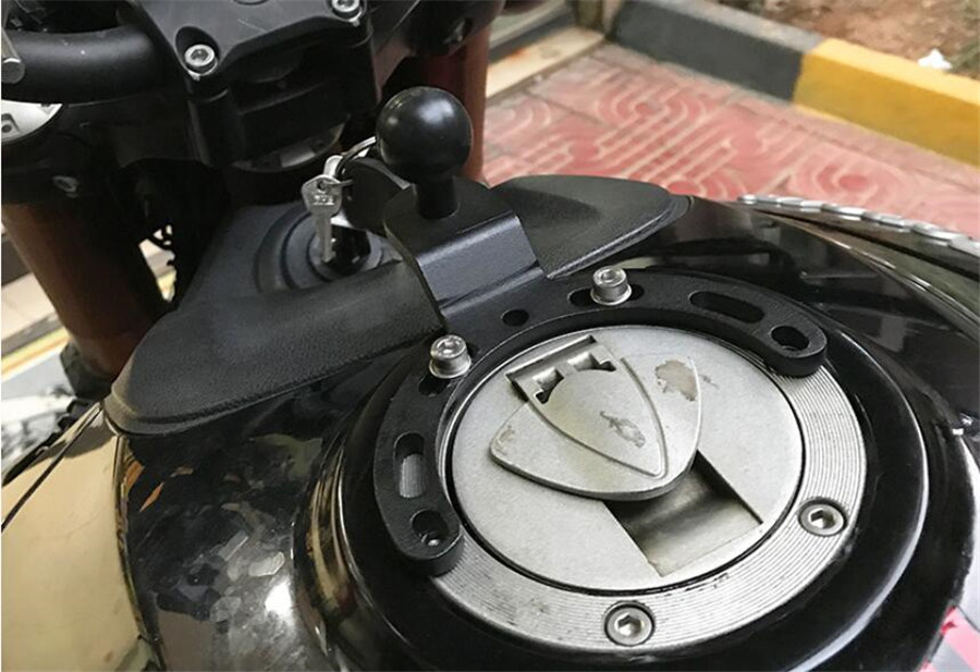 motorcycle tank phone holder