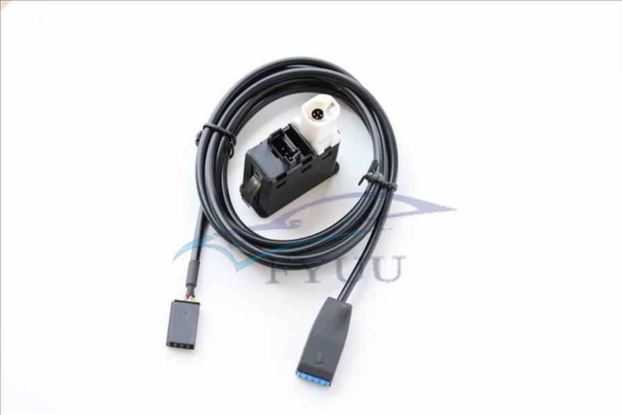 BMW AUX USB Audio Input Jack Plug Socket Adapter for E36 E46 E90 E87 F –  German Audio Tech