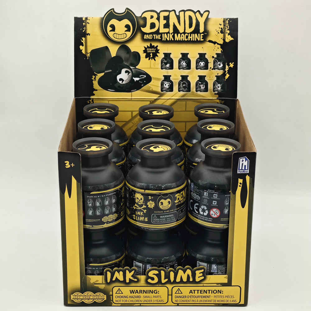 BENDY AND THE INK MACHINE輸入品 Bendy and the Ink Machine Ink Slime with Mystery Figure Head