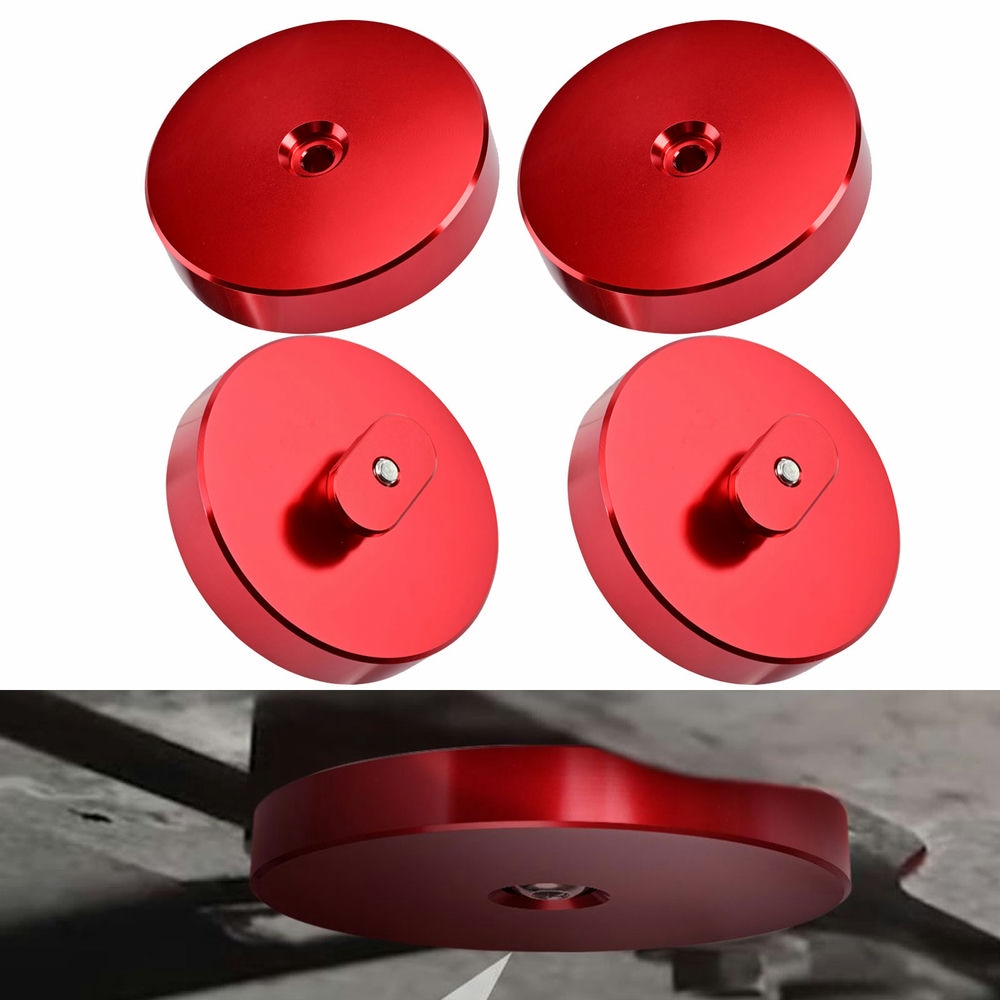 For Corvette C5 C6 C7 C8 Z06 ZR1 Red Leave In Lift Jack Pads