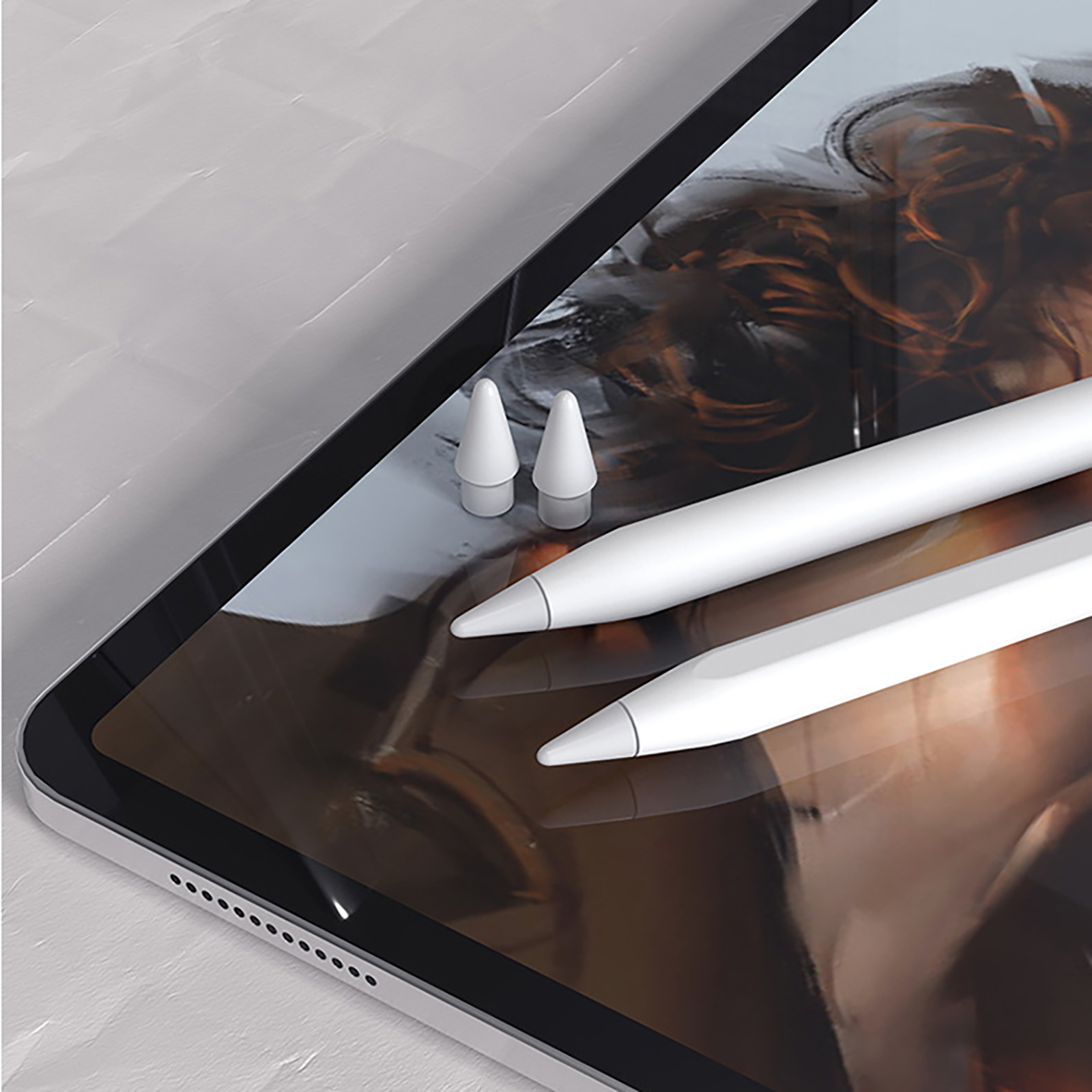 Manche Frottement de pointe lisse For Apple Pencil 1 2 iPad Pro