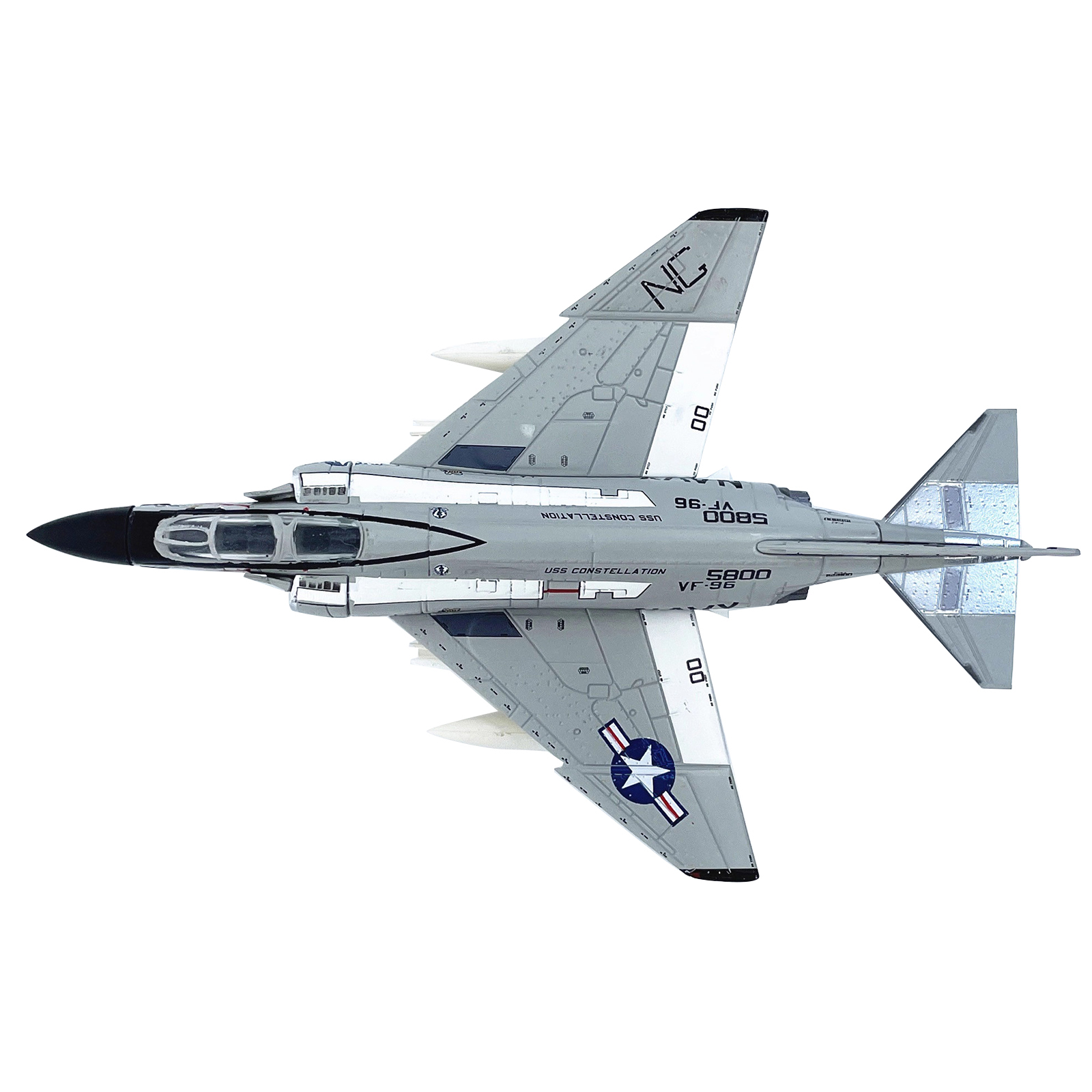 1PCS Brand New Diecast Alloy 1/144 Scale F-4 Phantom II Fighter