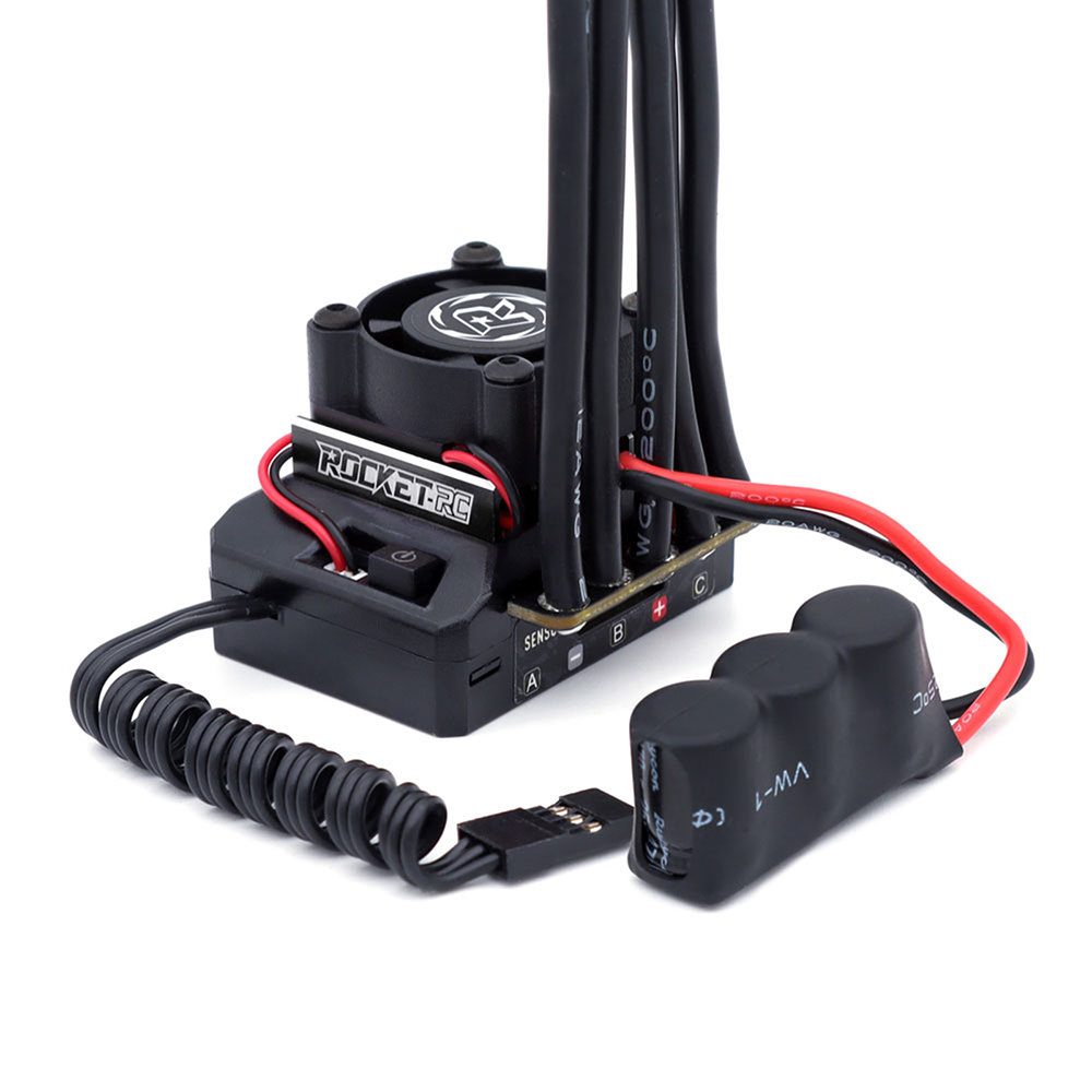 New ROCKET-RC 130A Brushless ESC Program Card for 1/10 RV Car 380