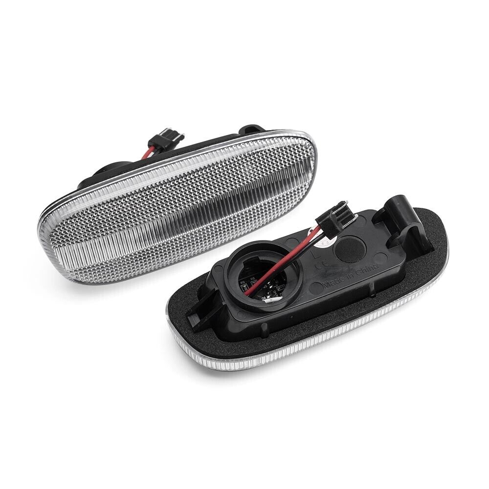 Clear LED Side Marker Signal Light For 93-01 Subaru Impreza GC GM