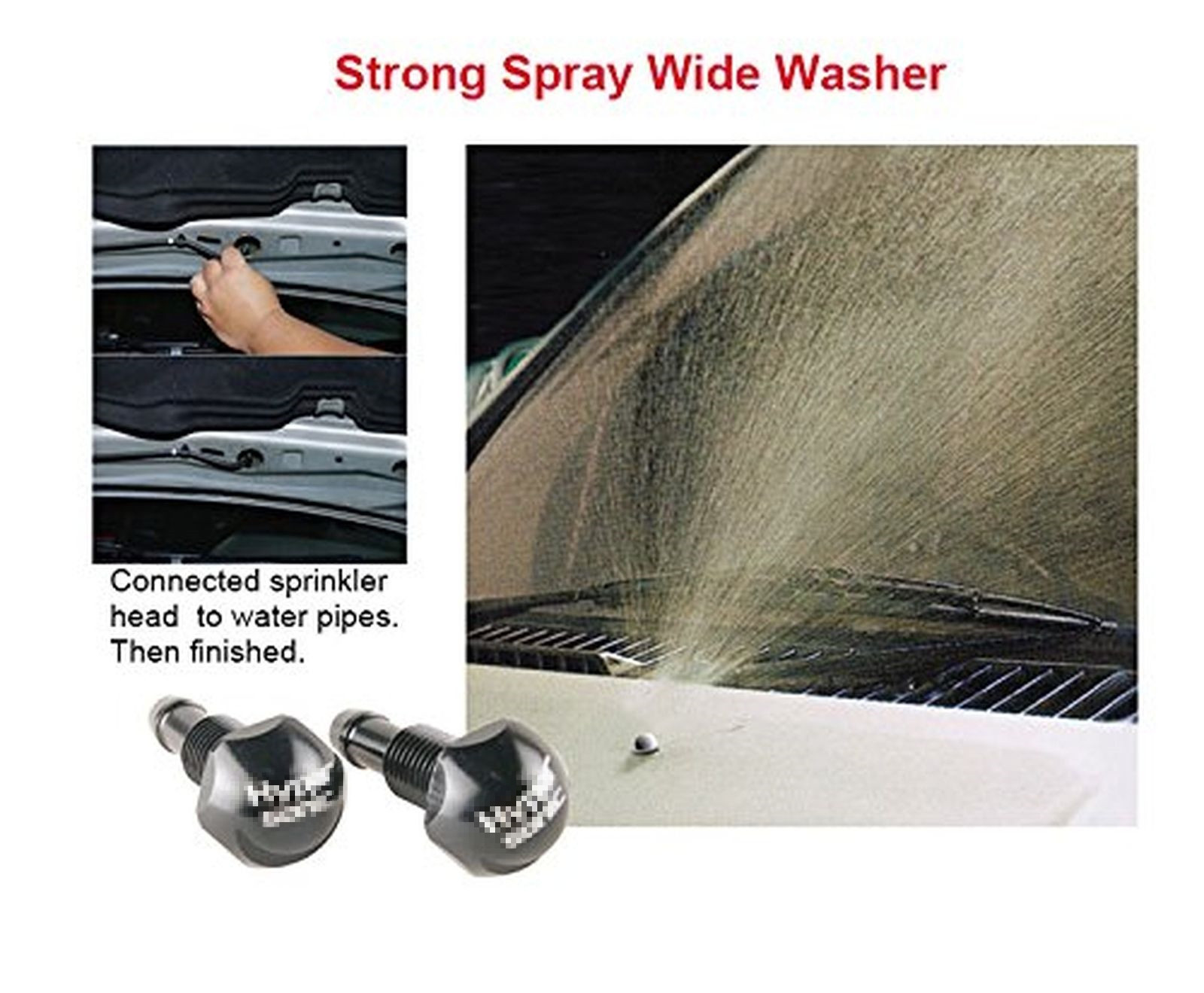 install widow washer on protege car