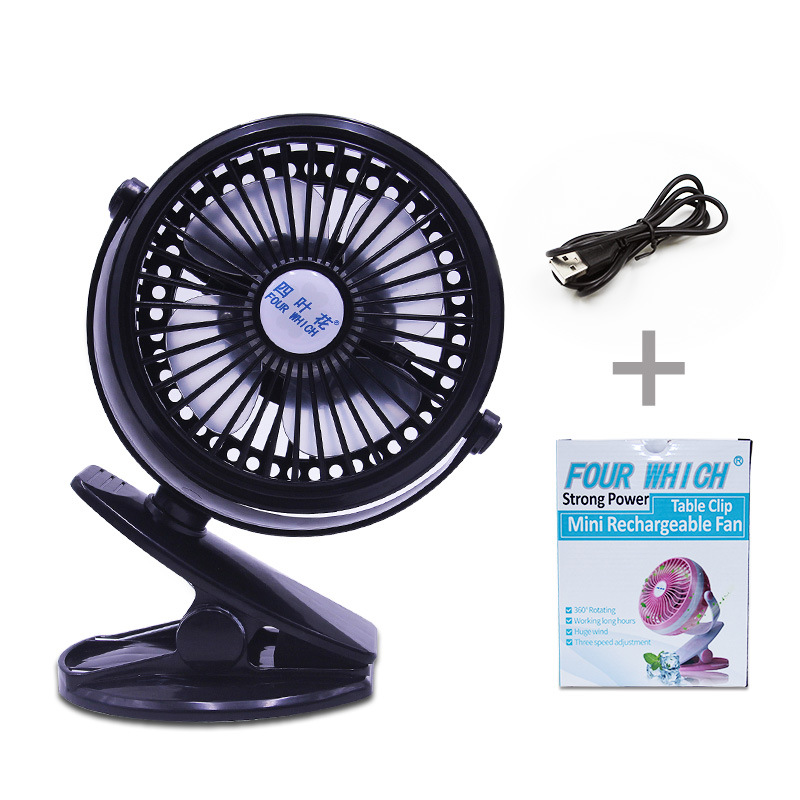 Portable Mini Usb Rechargeable Personal Fan Clip On The Desk Baby Mini Clip Fan Desk Portable Hand Held Personal For Baby Stroller Car Laptop Study Table Gym Workout Camping Outdoors Home Office