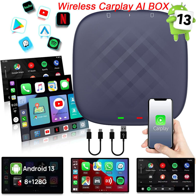 AI Box CarPlay 8GB＋128GB Android 13 4G内蔵 AI Box CarPlay 8GB＋128GB Android 13 4G内蔵