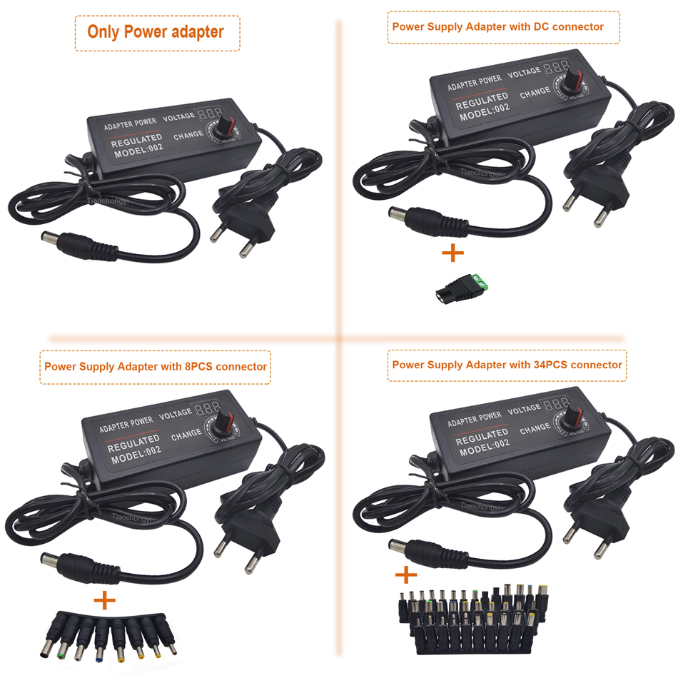 AC DC Adjustable Power suply 3V 12V 24V 36V 2A 3A 5A 10A