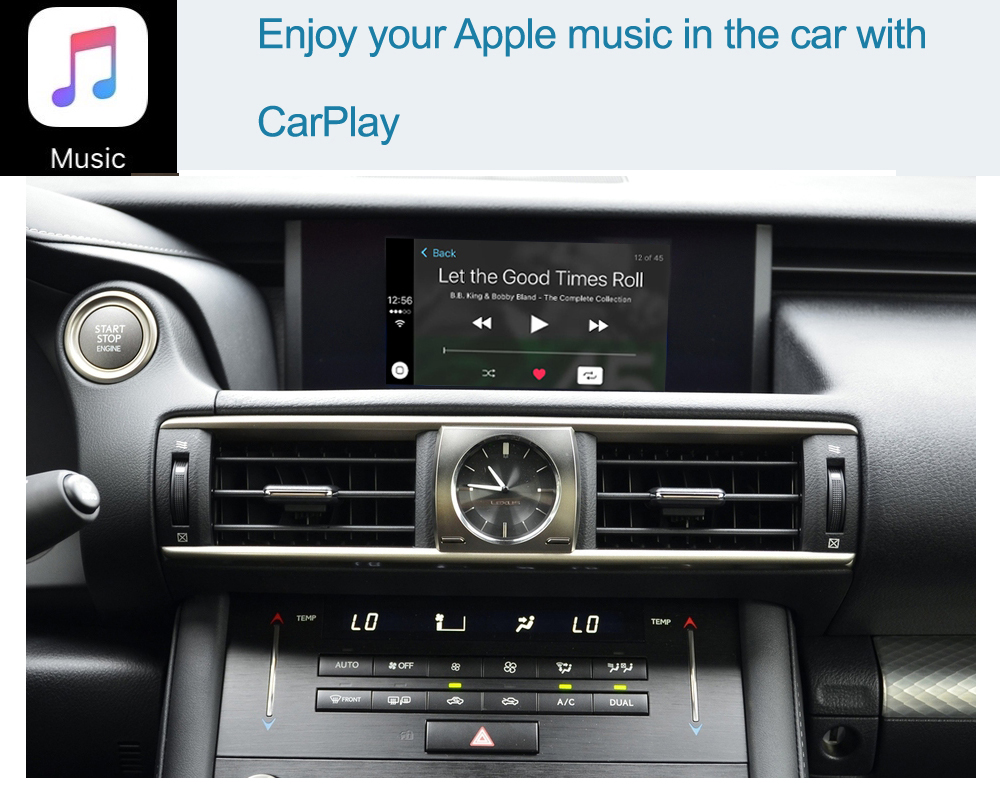 2012-2020 Lexus GS200 GS350 Carplay Android Auto Interface