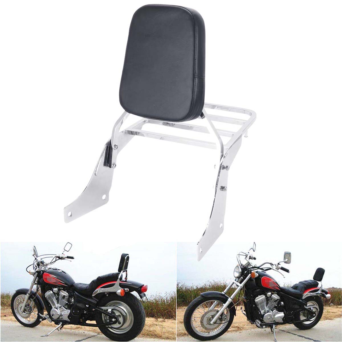 motorcycle backrest luggage