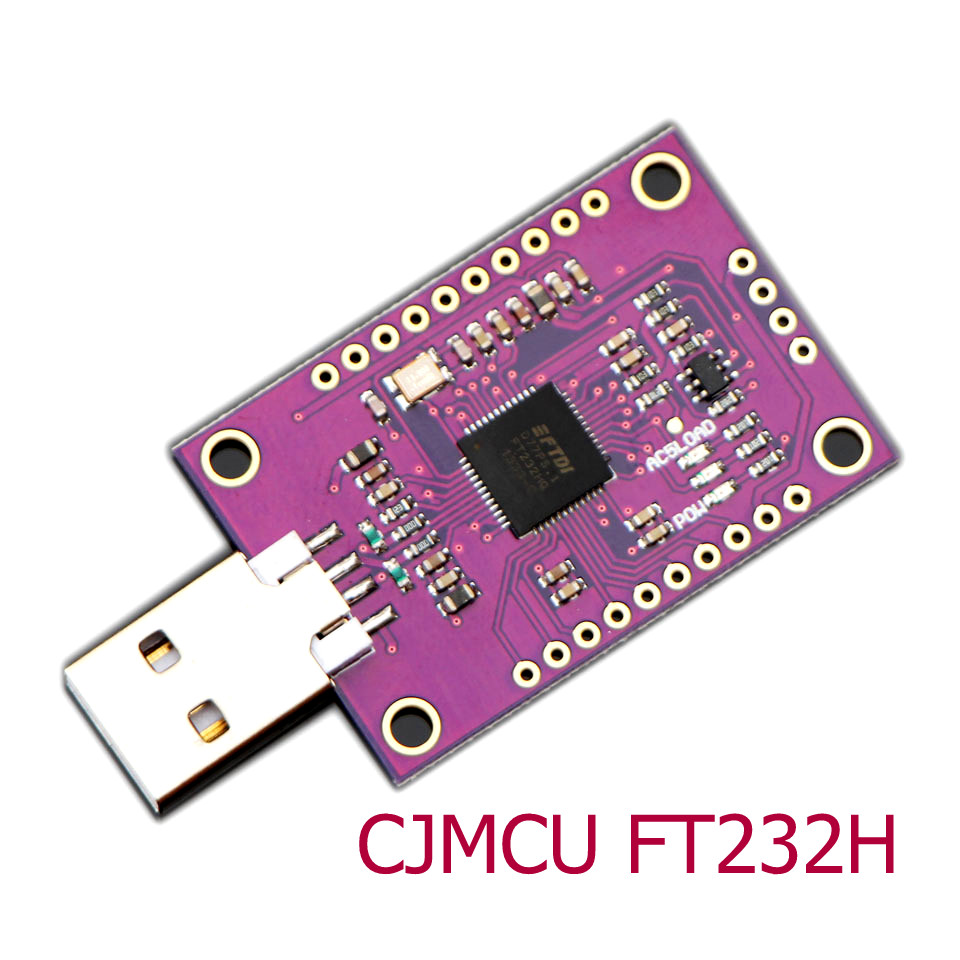 FT232H de alta velocidad Multifunction USB a UART Jtag/interfaz periférica serial FIFO/I2C Módulo 