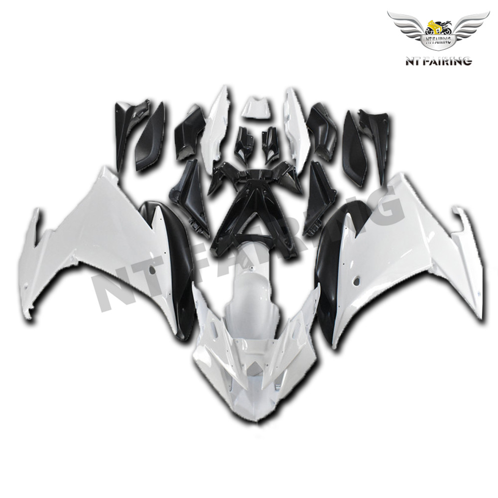 NT Fairing Bodywork Fit for Yamaha 2009-2015 FZ6R Black White ABS
