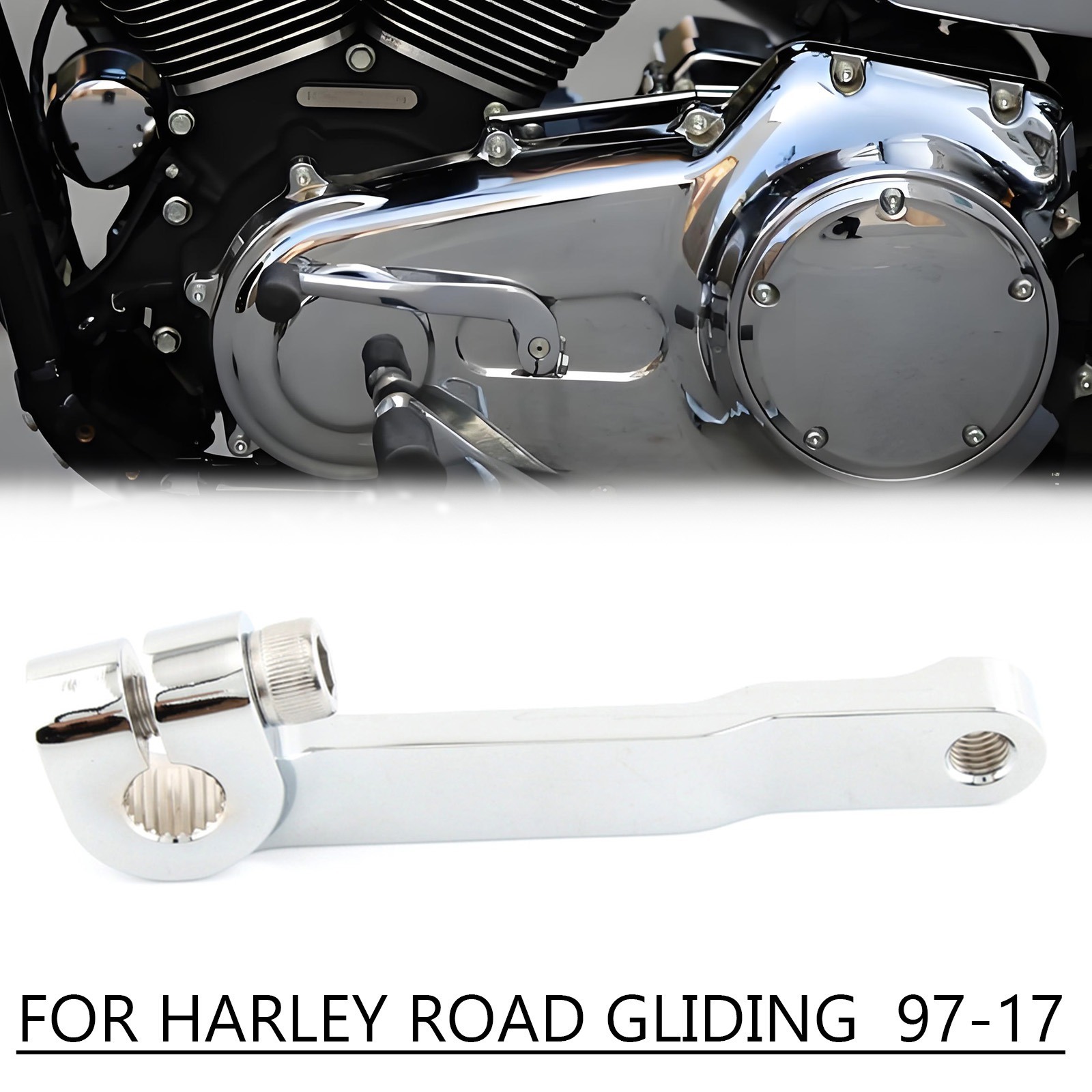 Inner Shift Shifter Lever Rod Arm Fit Harley Touring Road Street