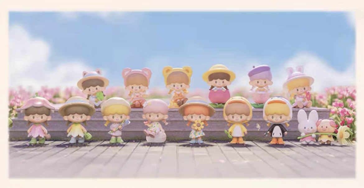 F.UN zZoton Flower Spring Travel Notes Series Blind Box Confirmed