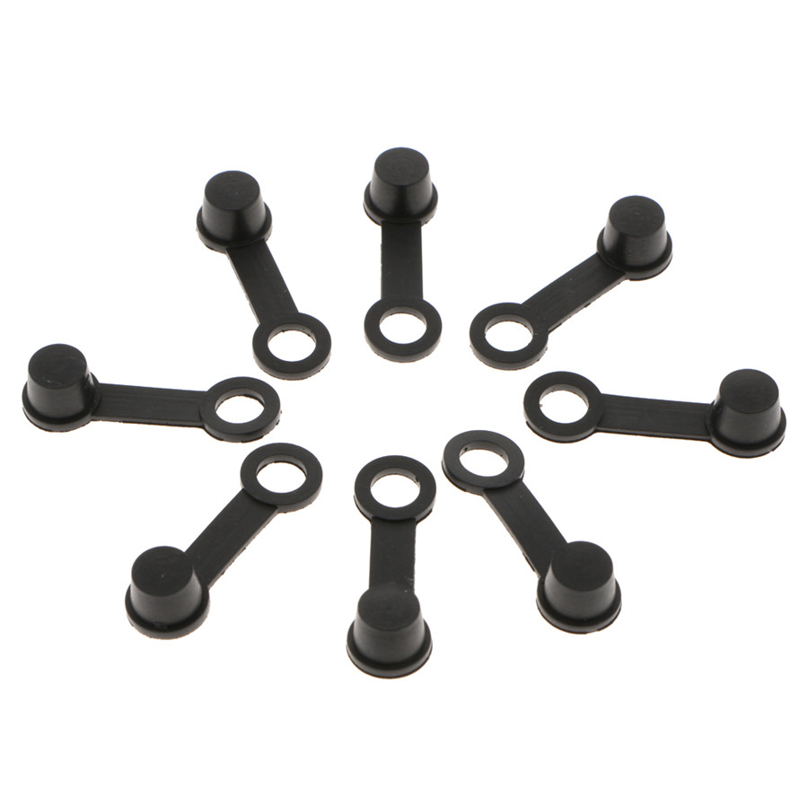 Universal 8mm Screw Rubber Caps for Bleeder Valve Brake Calipers Slave
