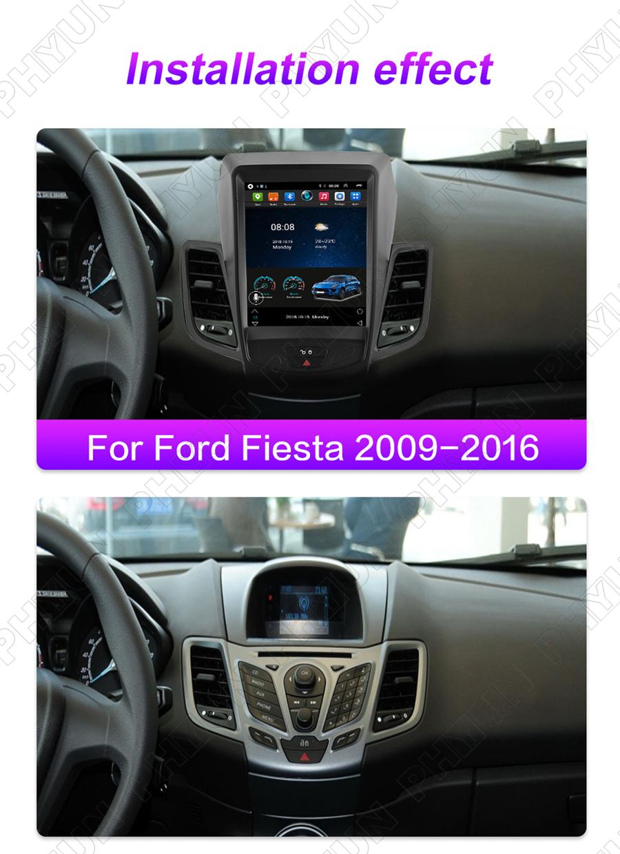 Android 12 Car Stereo Radio, 9'' HD Car MP5 Player Autoradio Support GPS  WIFI Mirror Link Carplay Android Auto For FORD OLD FIESTA 06-10 Old Fiesta