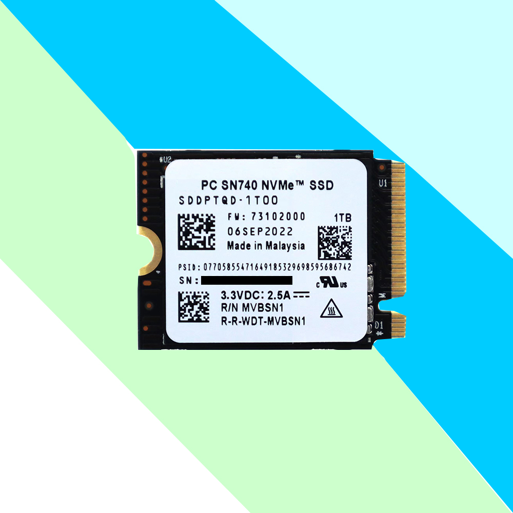 24時間以内発送 SN740 1T 1TB 2230 steam deck WD SN740 1TB M.2 2230 SSD NVMe PCIe For Steam Deck ASUS ROG