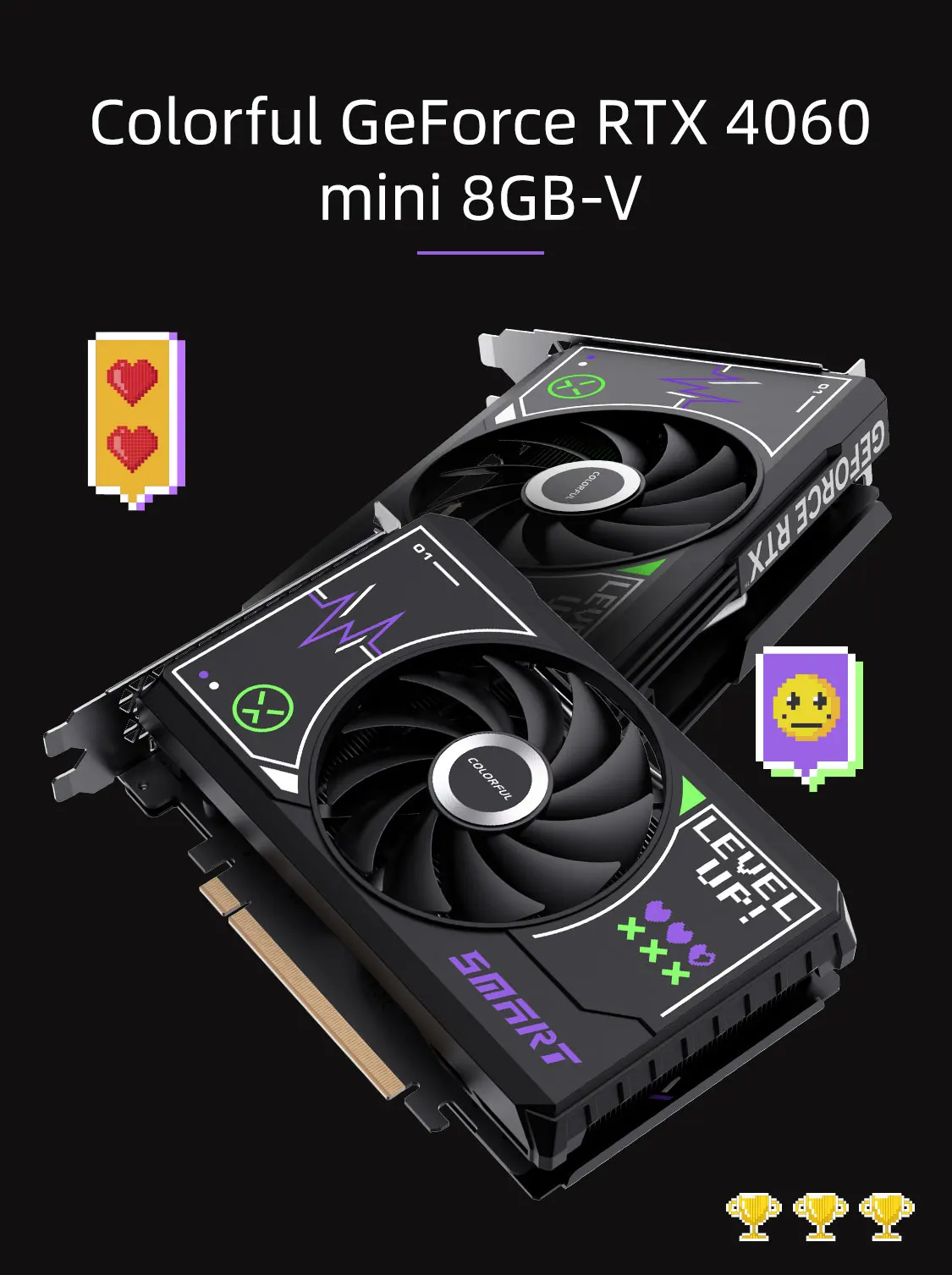 Colorful GeForce RTX 4060 Mini 8GB-V HDMI DP 1.4A GPU | eBay