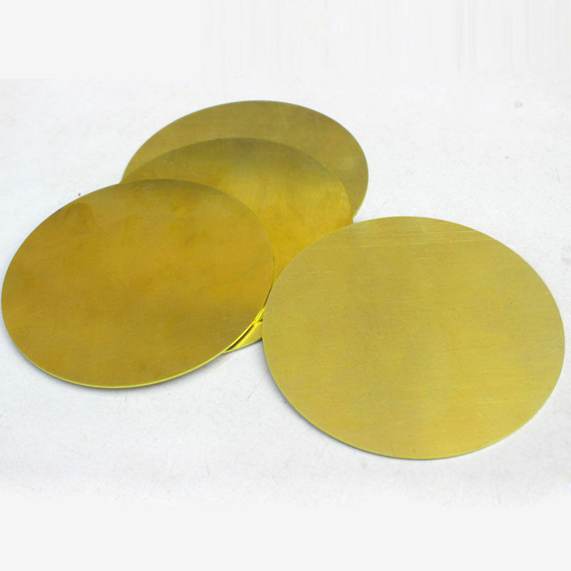 H62 Brass Discs Round Sheet Thick 0.5 0.8 1 3mm Metal Solid Blanks OD 50100mm eBay