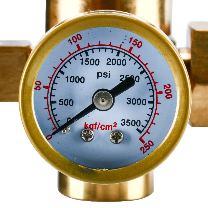 Argon CO2 Mig Tig Flow meter Welding Weld Regulator Gauge Gas Welder