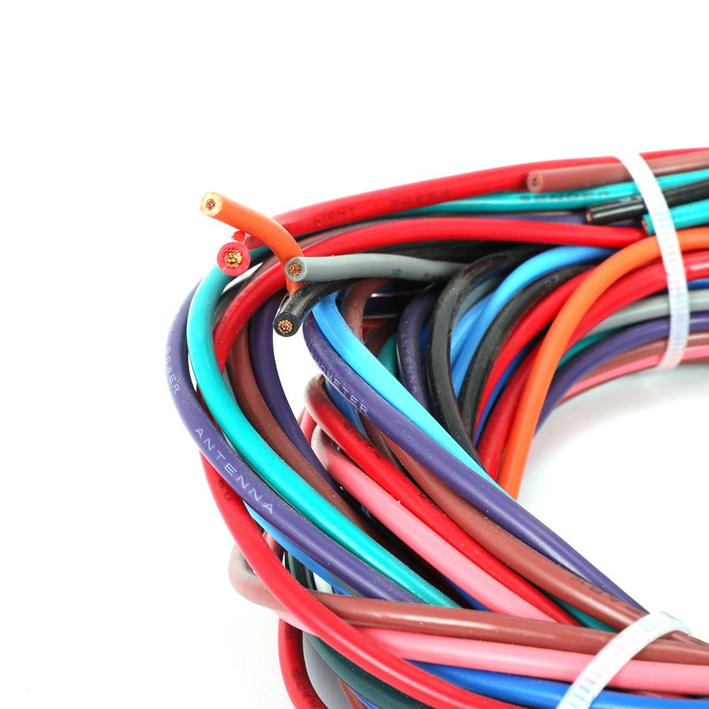 12 Circuit Wiring Harness Wire Kit Street Rod Hot Rod Universal Chevy