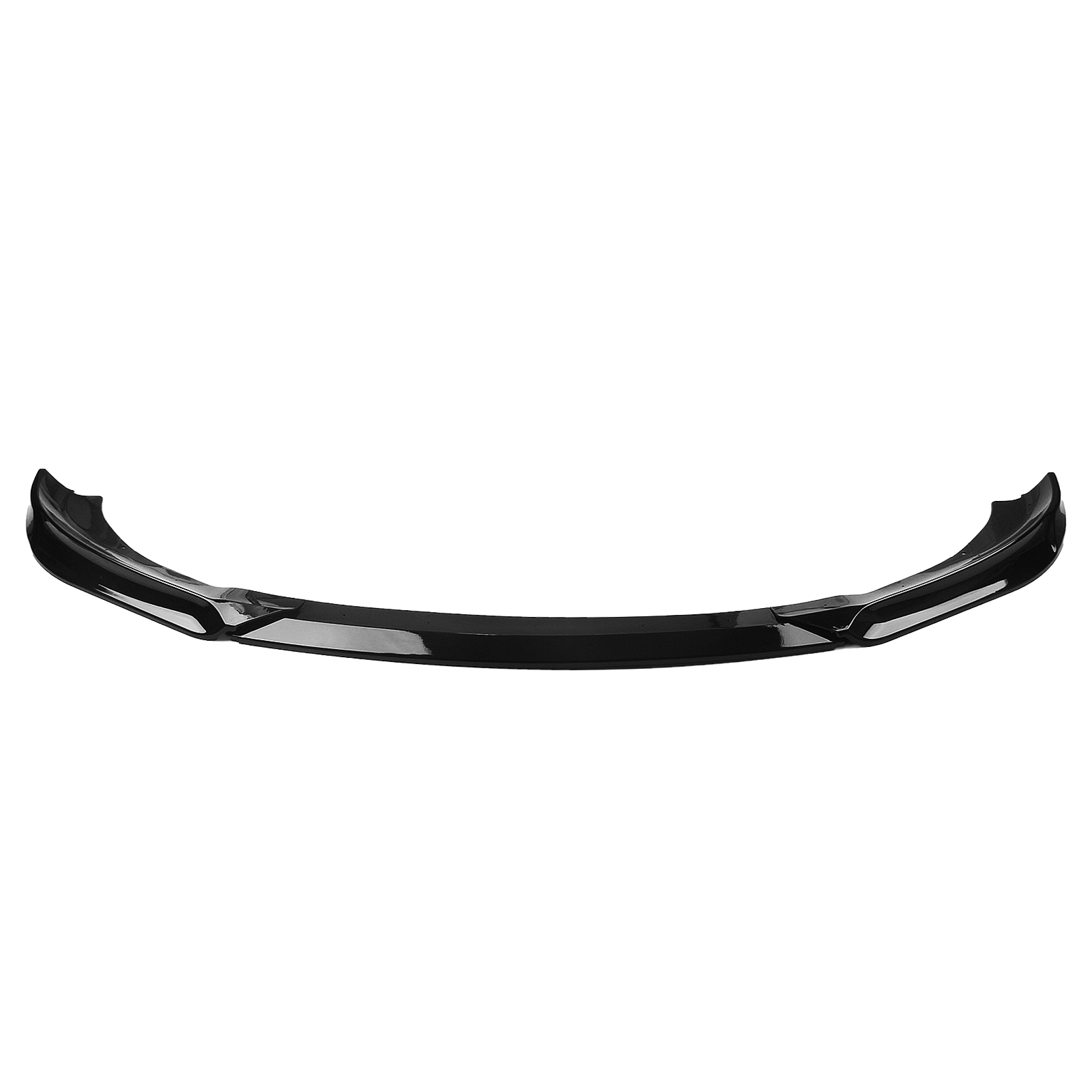 3-Piece Front Bumper Lip Splitter Kit For Genesis Coupe 2013-2016 – Gloss Black PP, Impact Resistant