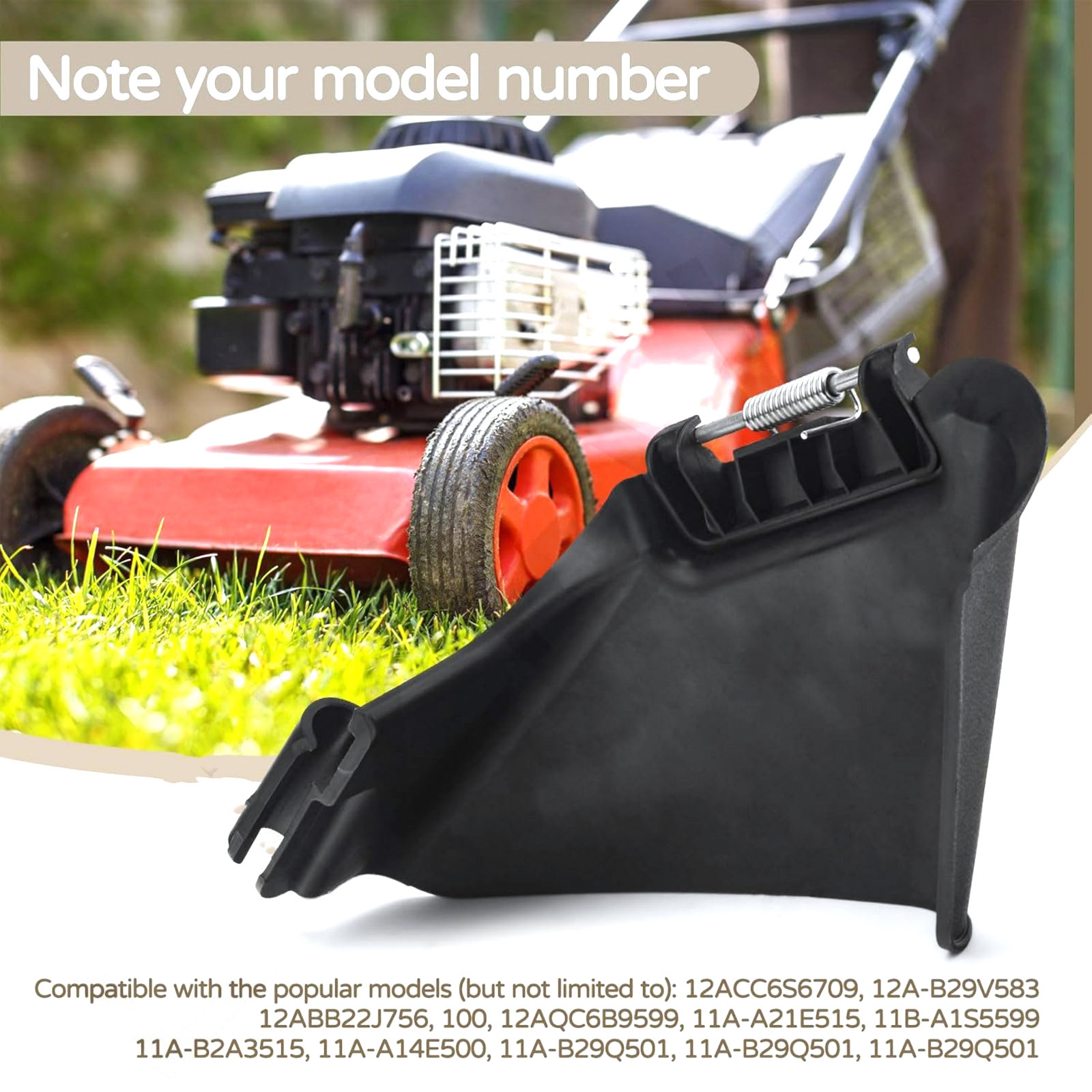 731-07131 Side Discharge Chute Compatible With MTD Troy Bilt Lawn