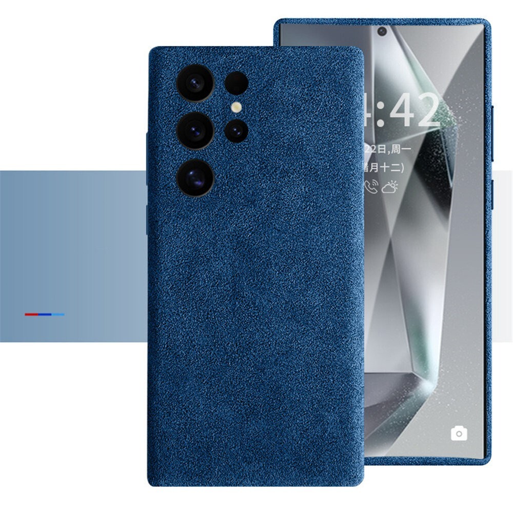 Magnetic Genuine Alcantara Leather Case for Samsung S24 S25 Ultra Magsafe Cover - Picture 3 of 26