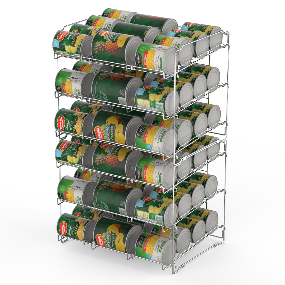 36 Can Storage Rack Pantry Organizer Kitchen Shelf Soup Canned Holder US 606955570959 eBay