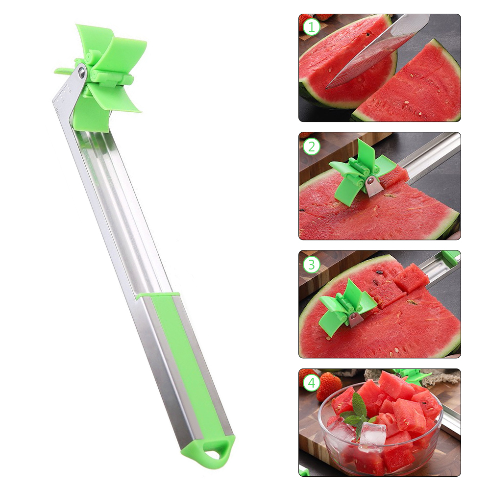Watermelon Cutter Windmill Shape Plastic Slicer for Cutting Watermelon Too`