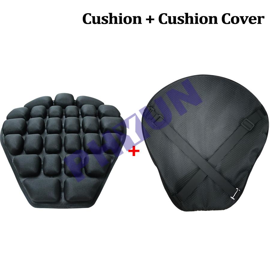 purple seat cushion motorcycle