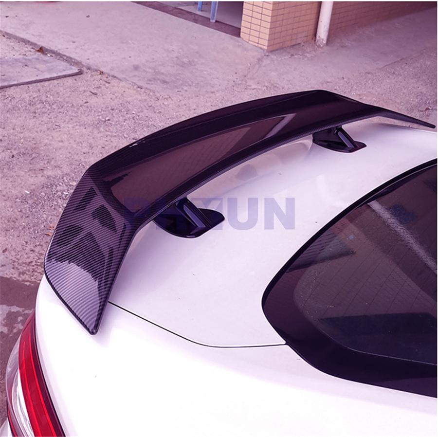 Leo Car Modification Parts Carbon Fiber Universal Rear Spoiler Wing Spoiler  for Benz BMW Audi - China Rear Spoiler, Car Spoiler