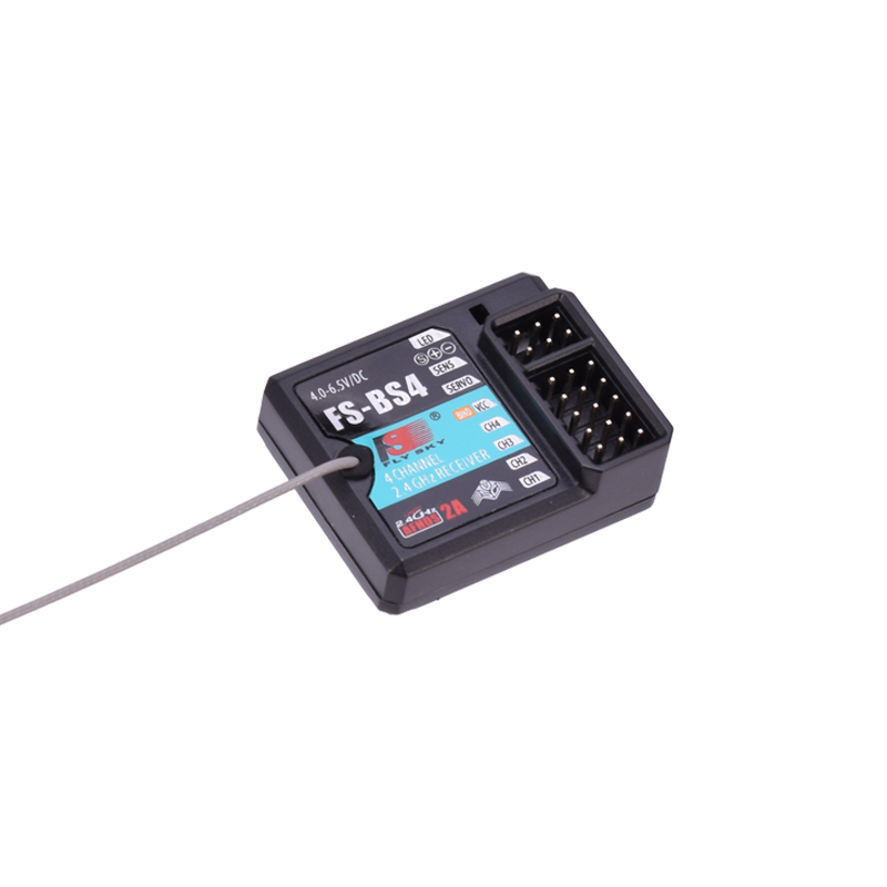 Flysky FS-BS4 2.4G 4CH Receiver with Gyro Stabilization for FS-IT4S FS