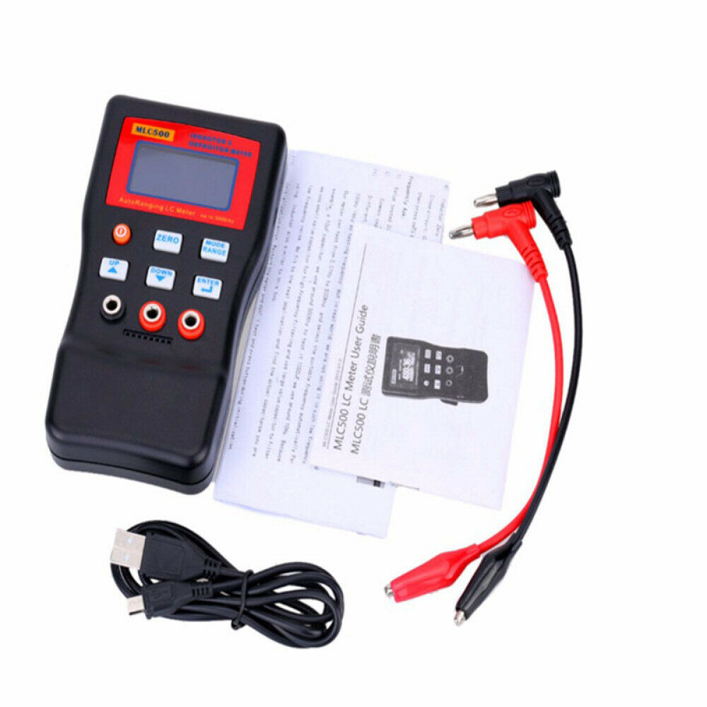 Digital Capacitance & Inductance Tester Circuit Gauge Meter LC Tester