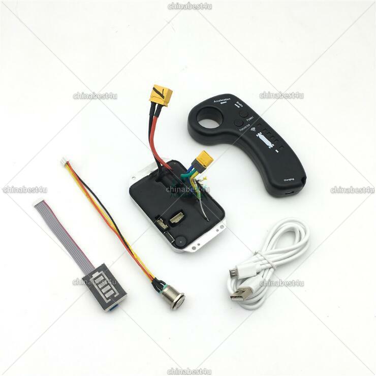 Skateboard Remote 36V Electric Skateboard ESC Kit Electric Skateboard Controller Longboard and Remote Control Dual Motors ESC Replacement Kit