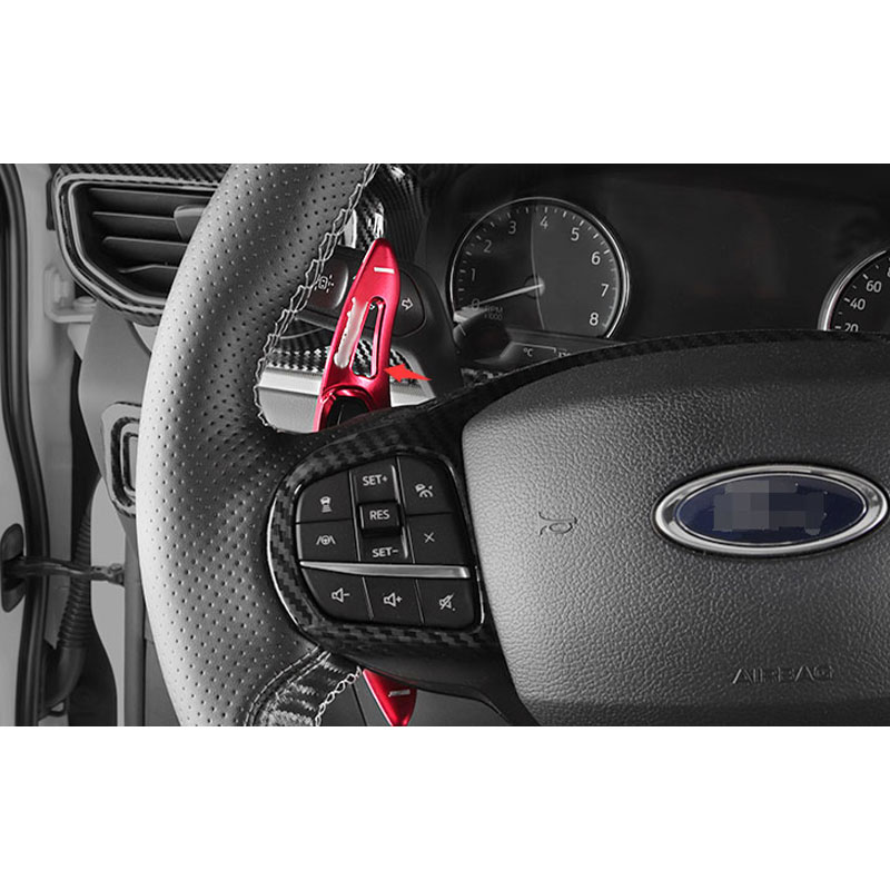 Fit For Ford Explorer 20202021 Red Aluminum Steering Wheel Shift