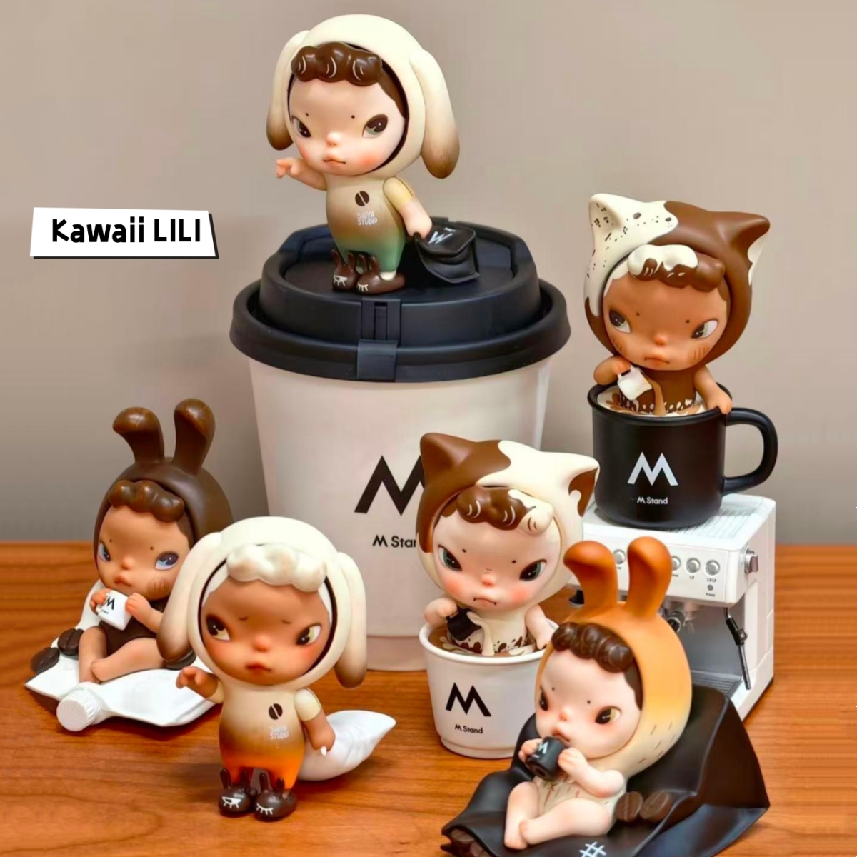 Sooya Studio Coffee Series Blind Box Confirmed Figure Art Toy Hot