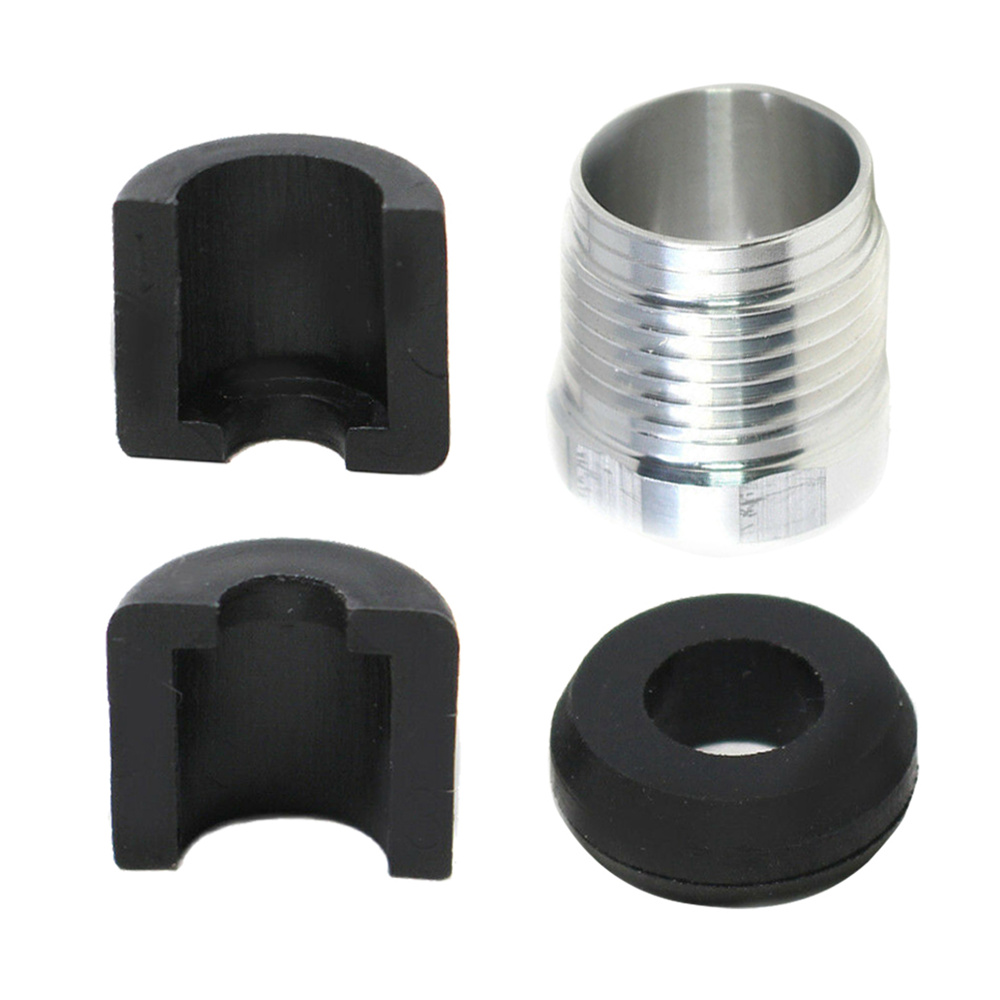 ぉみ Steering Reverse Aluminum Cable Lock Nut Grommet Kit For Sea