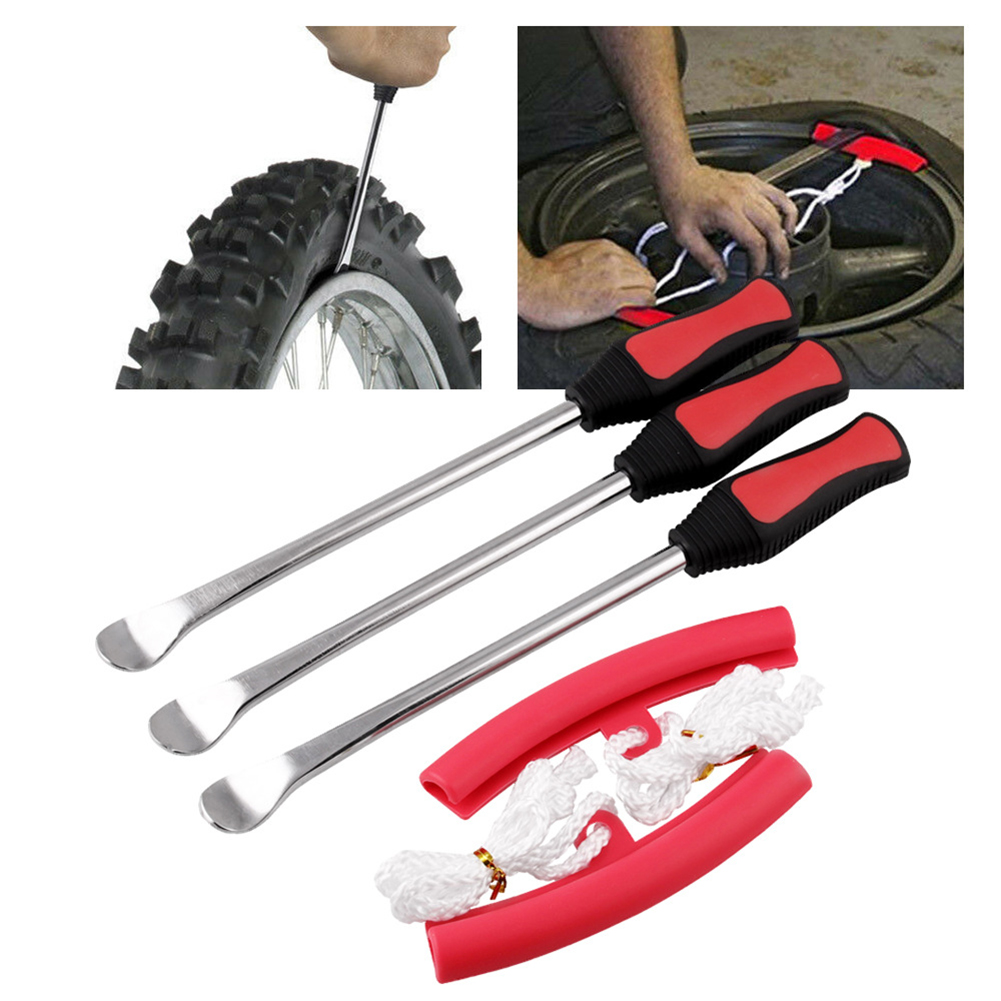 Motorcycle Tire Changing Spoons Lever Iron Wheel Rim ...