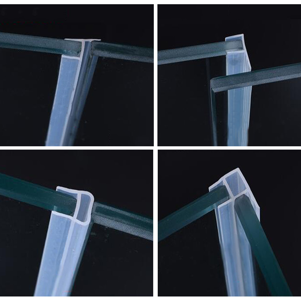 1M/2M Screen Door Window Bath Shower Seal Strip Gap Curved Flat Rubber 6mm12mm eBay